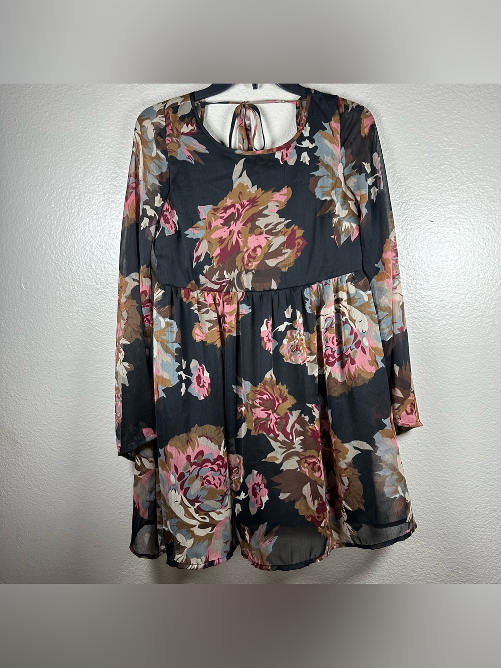 Anthropologie Staring at stars Floral Babydoll Dress SZ:S